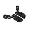 HUILI-JPHOME Short 32mm 1.25'' Universal Up Highway Foot Pegs Foot Pedals Footrest Honda Kawasaki