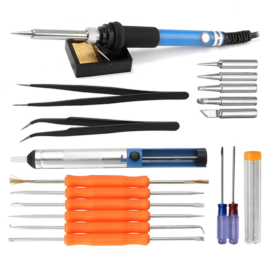 Electric Soldering Iron Set Temperature Adjustable Electric Soldering Iron Welding Tool Kit