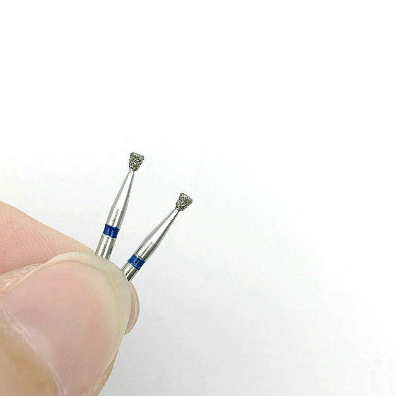 10 шт./комплект, стоматологические алмазные боры, дрели, стоматологические боры Dia-burs для высокоскоростных наконечников, средние стоматологические инструментыSI-S48