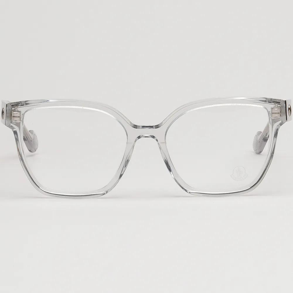 Moncler Eyeglass Frames ML5155 020 Horn-rimmed Clear Gray
