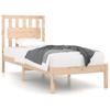 VidaXL Bed Frames Solid Pine Wood 90x200 Cm 3103918