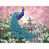 Diamond Embroidery Flower Peacock Rhinestone Cross Stitch Handicrafts Crystal Diamond Painting