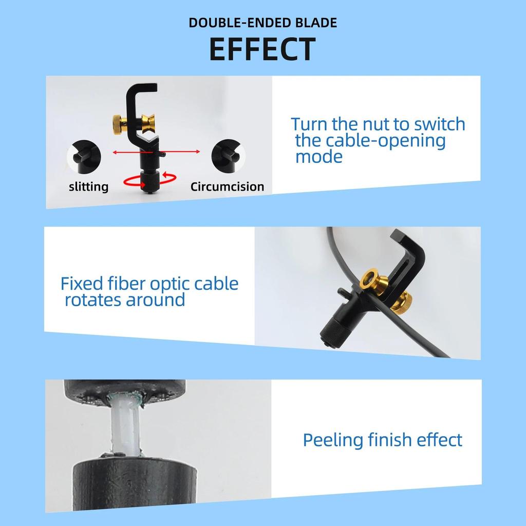 Горизонтальный бронированный нож для зачистки оптоволоконного кабеля 8-28,6 мм, машина для зачистки оптоволоконного кабеля, машина для резки бронированного оптоволоконного кабеля
