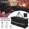 Garden Furniture Covers Black Anti-UV Heavy Duty Waterproof Oxford Cloth Storage Bag Outdoor Cushion Christmas Tree Organizer