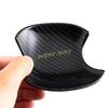 2x Carbon Fiber Car Front Door Handle Bowl Cup Covers For Toyota Prius -2025