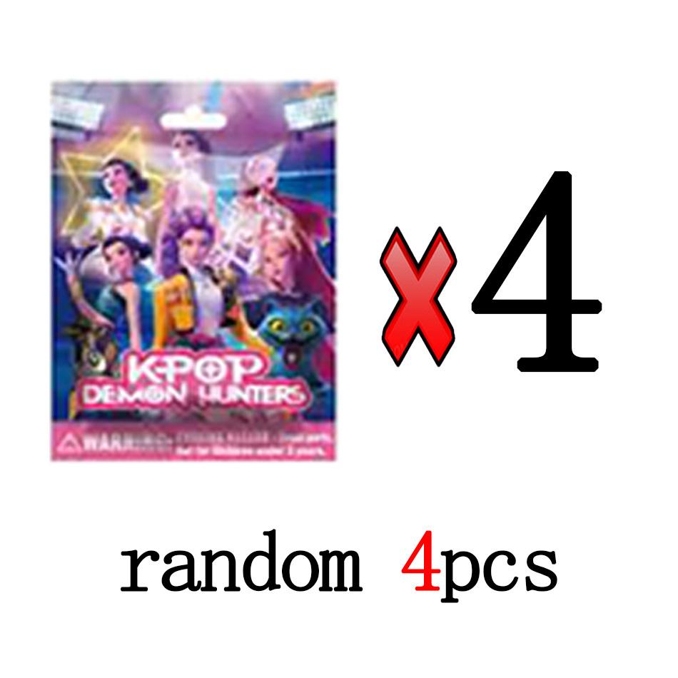 Kpop Demon Hunters Anime Figure Toys Cute PVC Collectible  Blind box  Action Figure Model Dolls Kids Birthday Toy Gifts