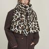 Женский зимний роскошный шарф с классическим леопардовым принтом, длинный, имитация кашемира, женский платок, толстый глушитель, теплый