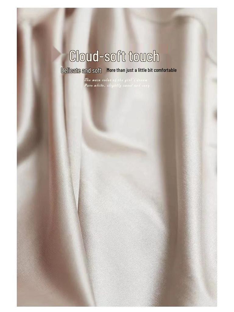 Женское роскошное бесшовное летнее нижнее белье большого размера с высокой талией из сатина