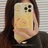 Ind 3d Cheese Stand Holder Cartoon Cute Shockproof Phone Case For Iphone X Xr 11 12 Pro Max 13 Xsmax 8 7 Plus Se2020 Back Shell