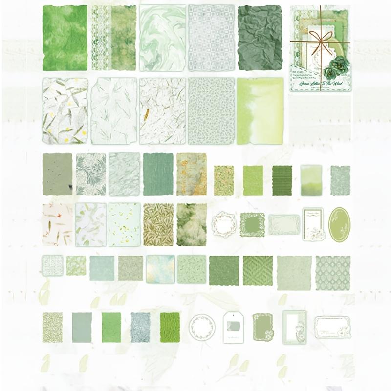 100 шт./пакет Материал Бумага Серия Почта Ретро Цветок Бабочка Материал Бумага Несколько Сценариев DIY Заметки Альбом Украшение