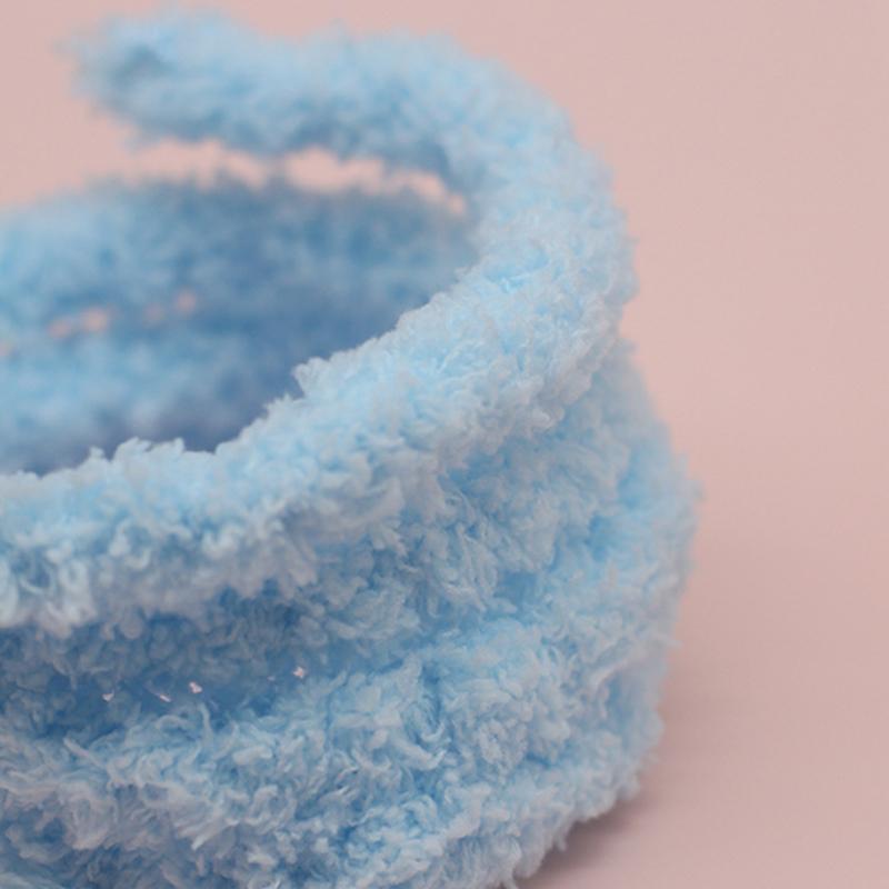 1 шт./1 м плюшевые куклы, скручивающие палочки, ультра-толстый и ультра-плотный плюшевый шерстяной цветной шерстяной топ