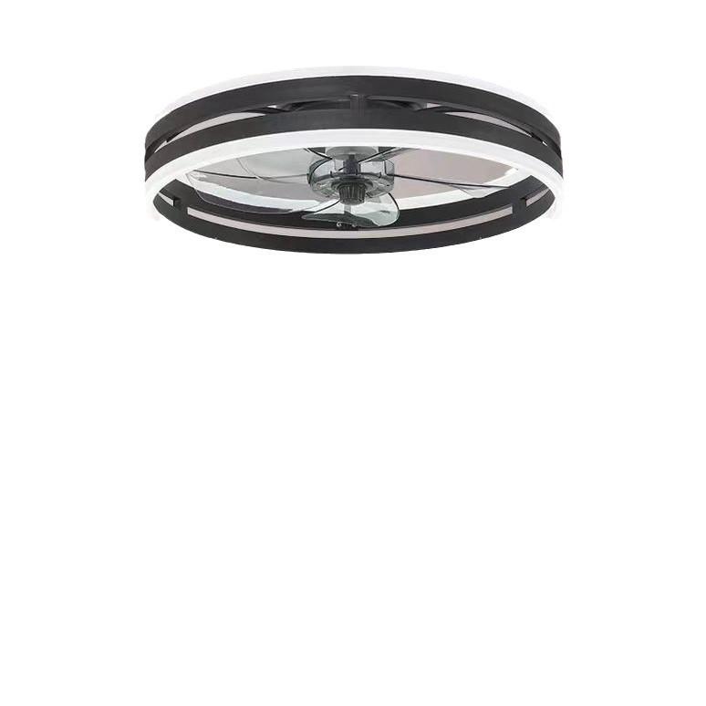 Бесшумный светодиодный потолочный вентилятор для гостиной, спальни и столовой