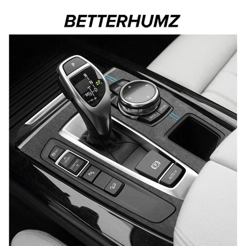 Для BMW X5 F15 X6 F16 Из Алькантары Панель Рамка Отделки Ручки Переключения Передач Салона Автомобиля Наклейки Performance Аксессуары для Тюнинга