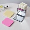 High Definition Portable Folding Mirror Square Desktop Decorative Mirror  Girl Lady