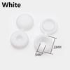 100Pcs Decorative Colorful Screw Caps Decor Furniture Snap Buttons Covers AVE