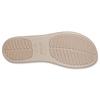 Crocs Женские легкие клиновидные сандалии Brooklyn, цвет грибной серый