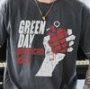 Футболка Green Day American Idiot на винтажном черном цвете Comfort Colors 1717