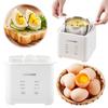 220V Smart Egg Cooker 300W Electric Cook Pot Automatic Steamed Boil Breakfast Machine Automatic Egg Custard Steaming Cooker