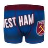 West Ham United FC Boys Boxer Shorts (Pack of 3)