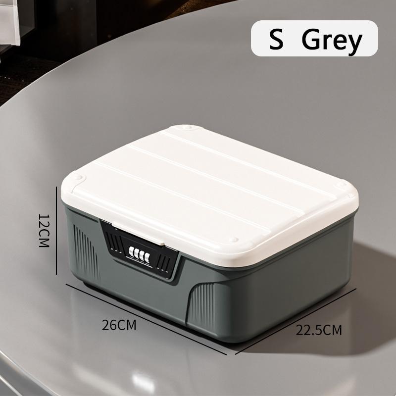 Ящик для хранения паролей большой емкости для домашнего использования, многослойный ящик для хранения сертификатов конфиденциальности, студенческое общежитие с замком