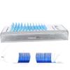 Blue Color Single Grafted False Eyelashes, (0.07/0.1), (C/D), Natural Extension Makeup, Mixed Length 8-15mm.