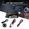 12V Car One Key Start System Automatic Ignition Keyless Entry System Remote Control Smart Engine Start System Car Accessories