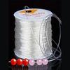 1pc Elastic Cord 1mm Diameter Clear Elasticity Thread 100m Stretch Beading Cord Jewelry Making For Diy Bracelet Necklace, And Other Accessories Summer