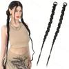 Synthetic Elastic Long Braided Ponytail Extensions Hair Extensions Elegant For Daily Use Hair Accessories