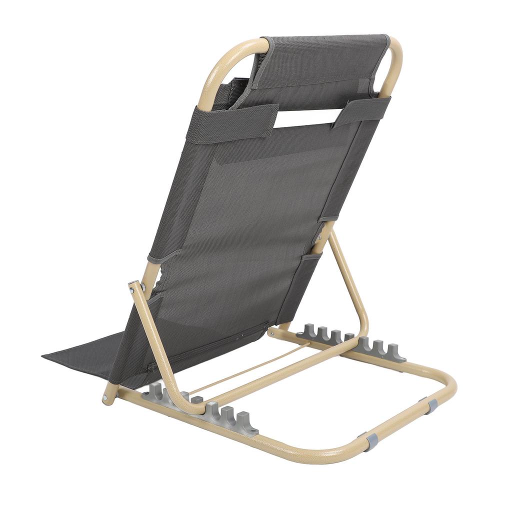 Подъемная спинка кровати, 6 регулируемых положений, складная спинка для сидения, поддержка спины для инвалидной кровати, размер L, большой, серый