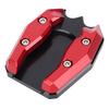 Motorcycle Kickstand Extender Pad Enlarger CNC Aluminum Alloy Anti Skid Side Stand Extension Plate Pad Replacement for