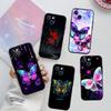 Colorful Butterfly Phone Case for Xiaomi Poco C40 C51 C50 C55 C65 C71 C75 C85 F8 F7 F6 F5 F3 F2 X7 X6 X4 X3 M7 M6 M5 M4 M3 M2 Pro