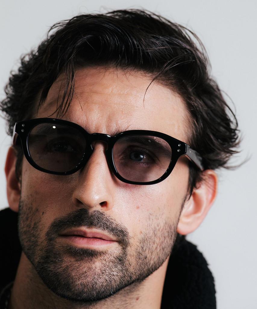 MIKE Biker Sunglasses with Adjustable UV and Photochromic Free Size Men's Boston-Style Lightweight, Fit, Protection, Lenses, Unisex, Black,