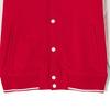 Vans Baseball Jacket Logo Single Button Loose Kids Jackets Red VN000JZG14A