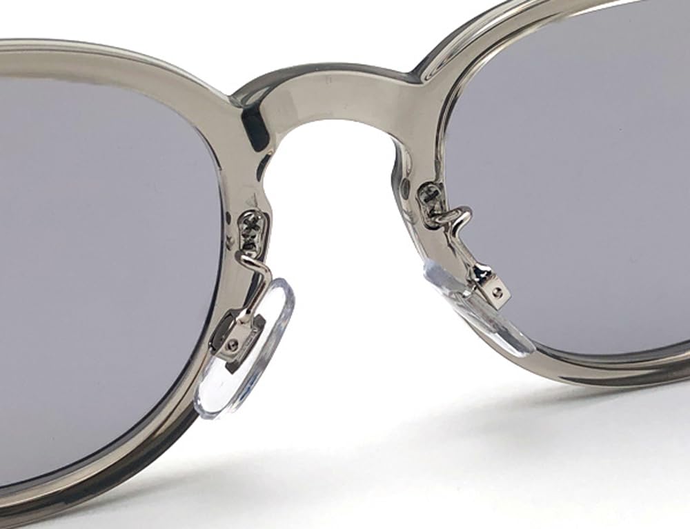 BOSLLINGTON SUNGLASS for JAPANESE Gray x Light [SPEED ADDICT] (Clear Smoke)