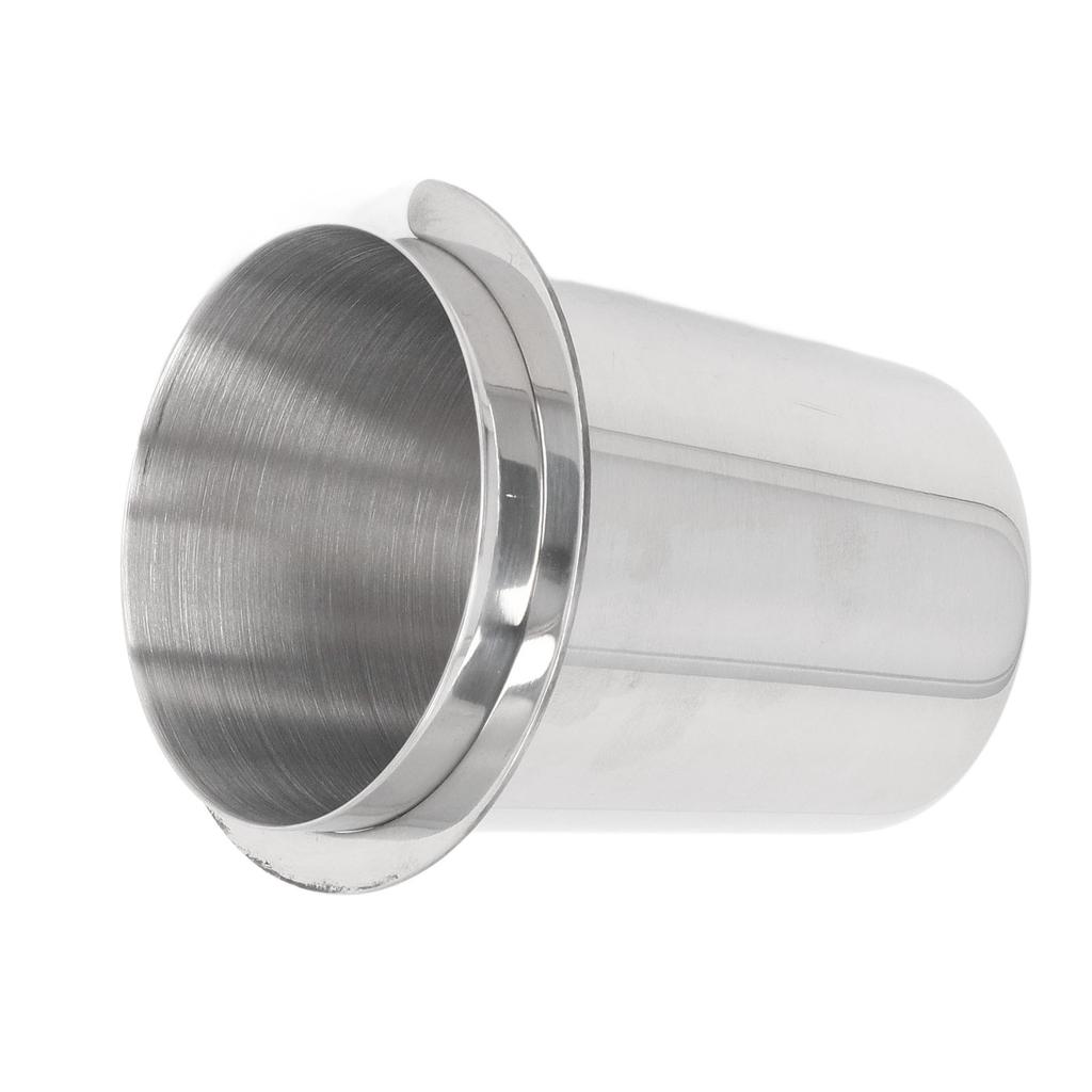 58mm Dosing Cup Stainless Steel Compatibility Polishing Coffee Dosing Cup Powder Feeder for Coffee