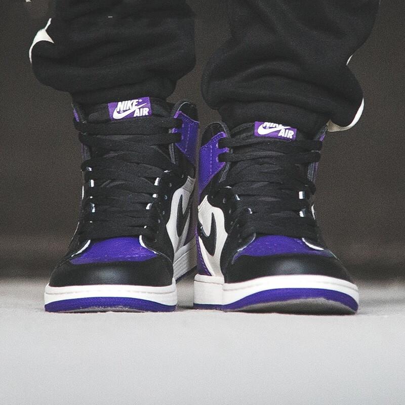 Jordan 1 Ретро High OG GS Court Purple 575441-501