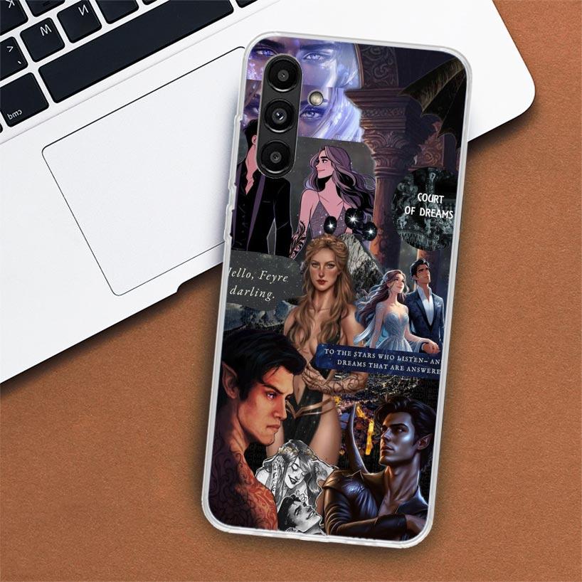 Чехол для телефона "Королевство тумана и ярости" для Samsung Galaxy A56 A55 A54 A53 A16 A15 A14 A13 A36 A35 A34 A33 A26 A25 A24 A23 A05S A04S