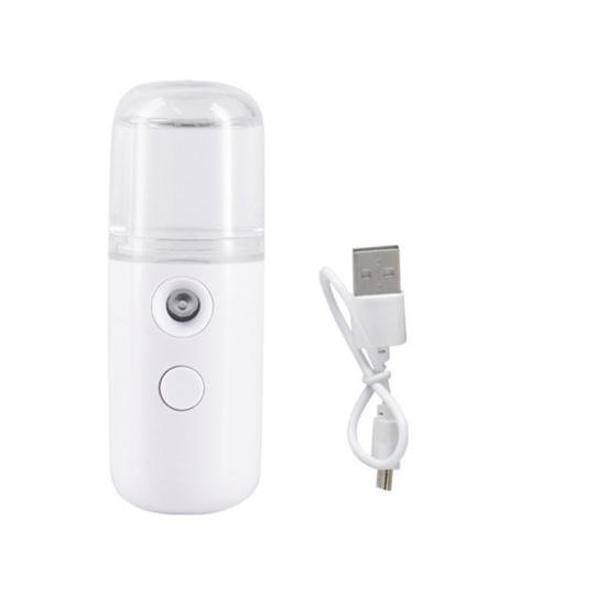 Mini Travel Steamer Cordless USB Rechargeable 30ml Water Tank Handheld Clothes Steamer Portable Facial Hydrating Device for Travel Home