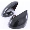 Car Carbon Fiber Style Door Side Mirror Cover Trim Sticker Accessories Accessory For BYD Dolphin Atto1 EA1 2022 2023