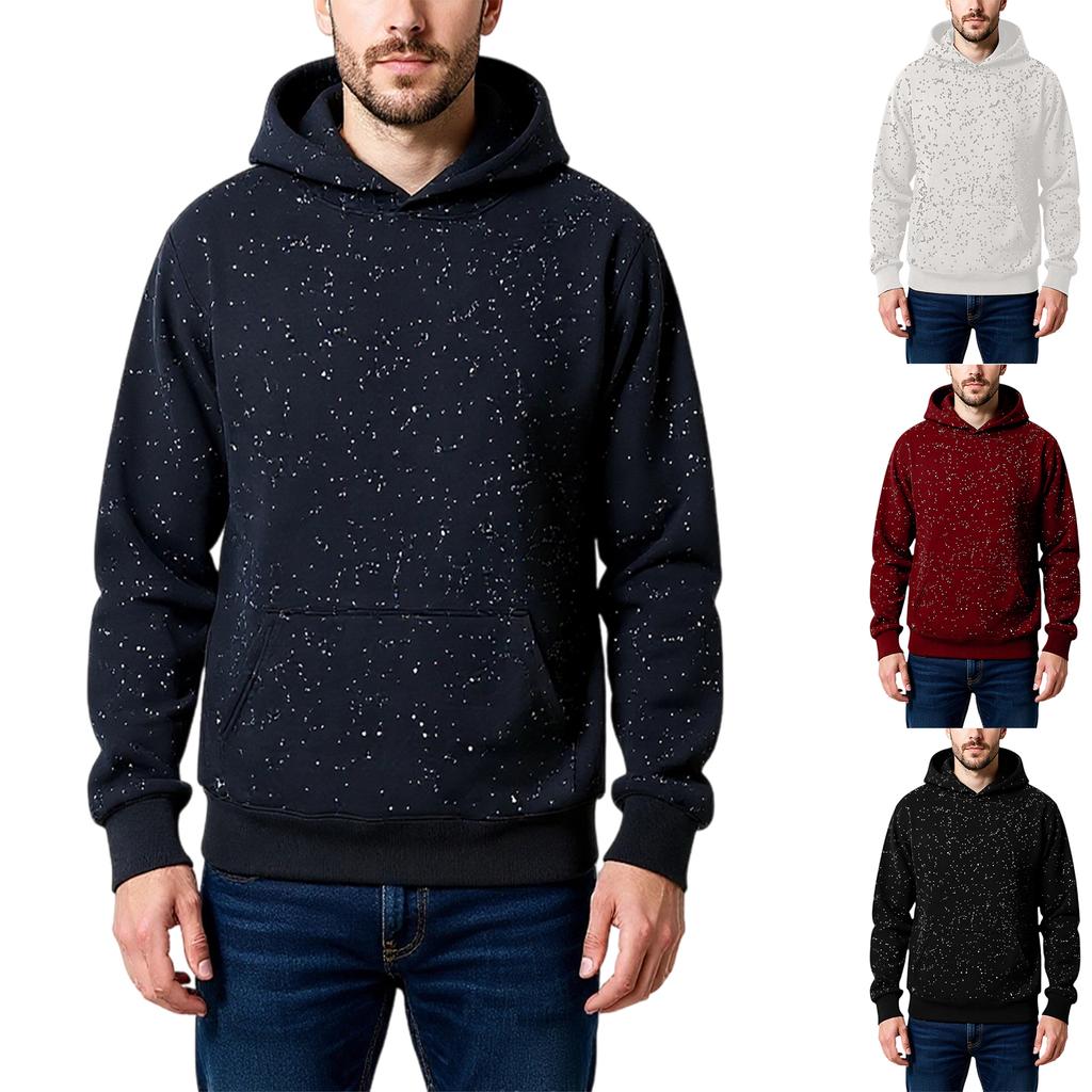 Men's Trend Loose Sky Hooded Hood Hoodie