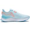 Li Ning Yue Ying 1.0 ультра легкие дышащие кроссовки с низким верхом женские кроссовки сине-белые ARHS028-4