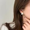 Серьги с нишевым цветочным дизайном для женщин, винтажные, минималистичные, с ощущением зрелости, уникальные, элегантные, повседневные серьги