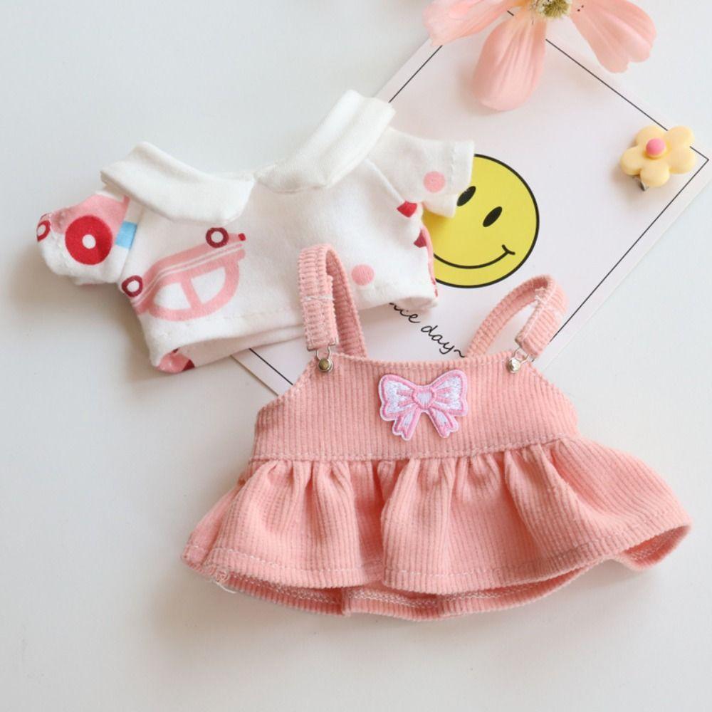 Мультяшный узор 20 см кукольная одежда хлопковая кукольная одежда комбинезон для кукол костюм аксессуары для кукол