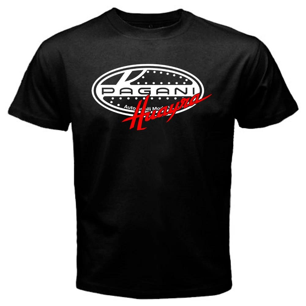 Pagani Racing Car Men's Black Size S to 5XL