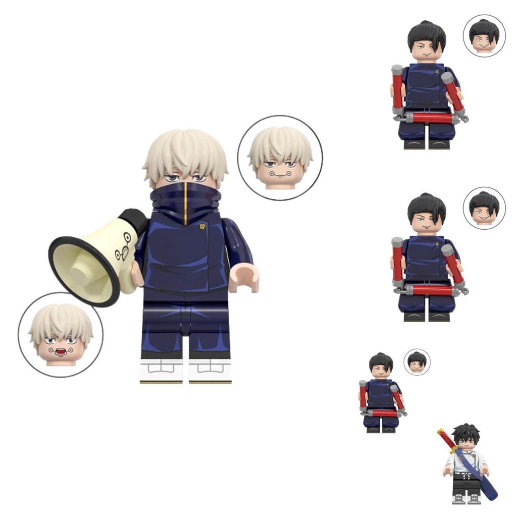 Wm6140 Серия Мультфильмы Магическая битва Зенин Маки Инумаки Детский пазл Конструктор Упаковка)