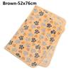 Soft Comfortable Sleeping Puppy Dog Paw Pattern Dog Cushion Mat Pet Blanket Mat Kennel