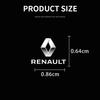 2026 Hot For Renault Interior Stickers 1/2/5/10PCS Car Interior Dekoration Stickers Badges Auto Styling For Renault RS Fluence L