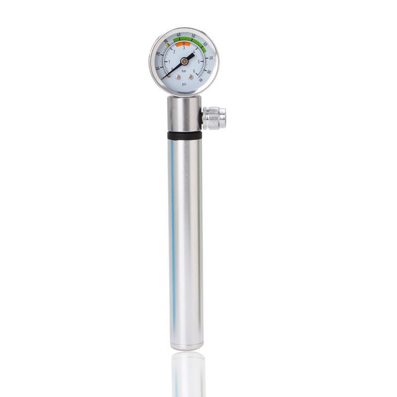 Мини-велосипедный насос с манометром 210 PSI портативный ручной велосипедный насос Presta и Schrader Ball Road Шиномонтажный велосипедный насос новый