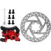 Brake Accessories, Brake Disc Caliper Set Stainless Steel Rustproof for Electric Scooter