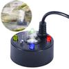 USB-генератор тумана 4 светодиода, туманогенератор, фонтан для воды, пруд, машина для тумана, для Хэллоуина, декорации для аквариумов, декорация для альпинария